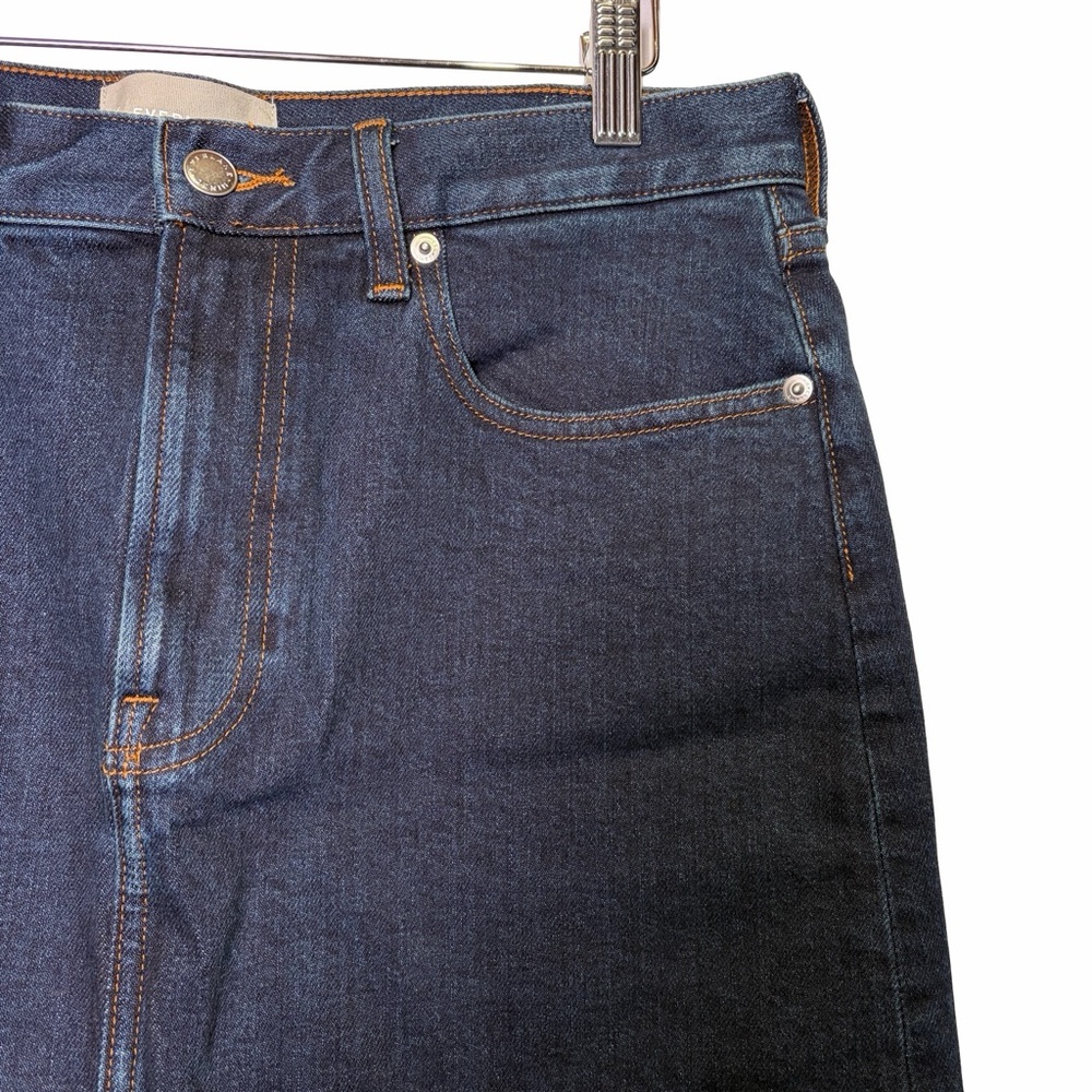 Everlane The Mid-Way Skirt in Deep Rinse, Size 29 NWOT - Picture 4 of 16